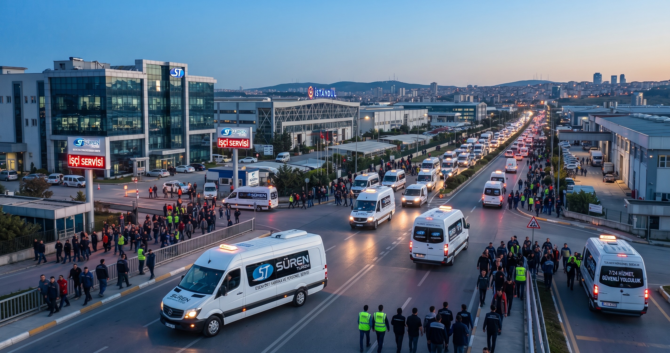 İstanbul Fabrika ve Personel Servis Taşımacılığı – Süren Turizm Süren Turizm İstanbul Personel ve Fabrika Servis Taşımacılığı Araç Filosu