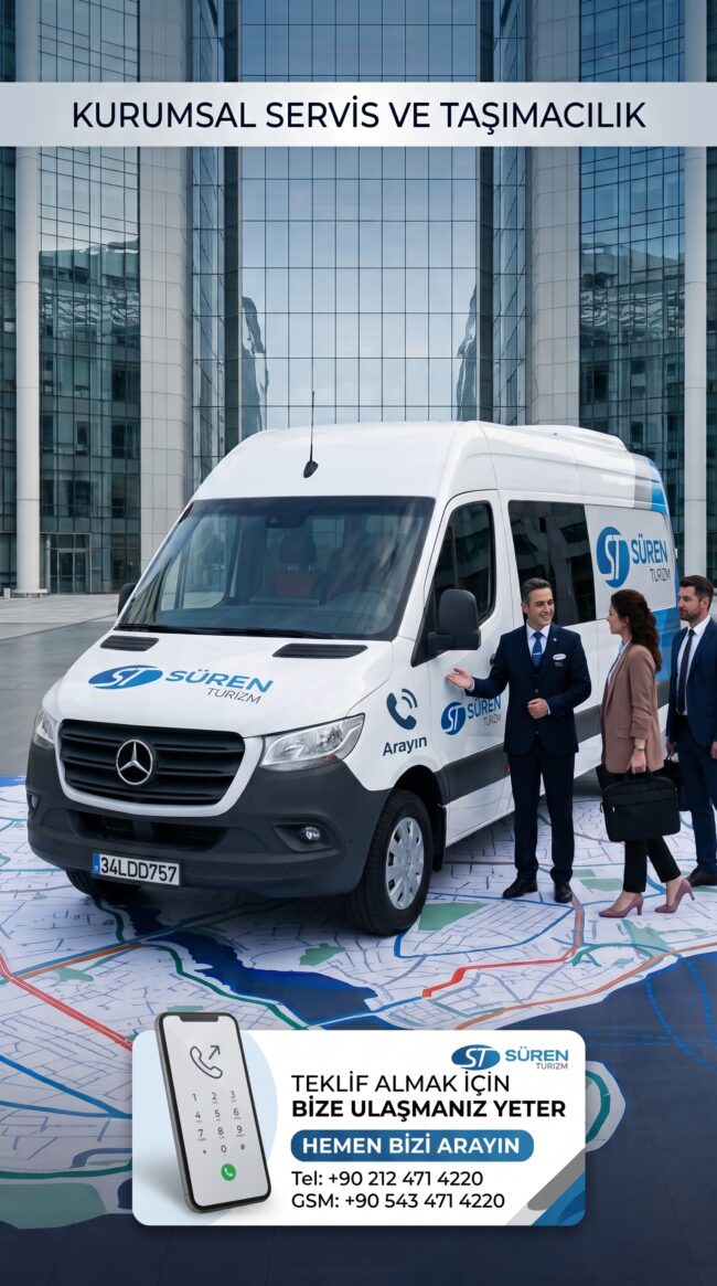 Servis Taşımacılığı Teklif Al – Süren Turizm Personel ve öğrenci servisi taşımacılığı fiyat teklifi al - Süren Turizm