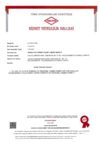 Süren Turizm; İBB UKOME mevzuatına ve uluslararası standartlara tam uyumlu, TSE onaylı İstanbul personel servisi ve öğrenci taşımacılığı faaliyet belgeleri.