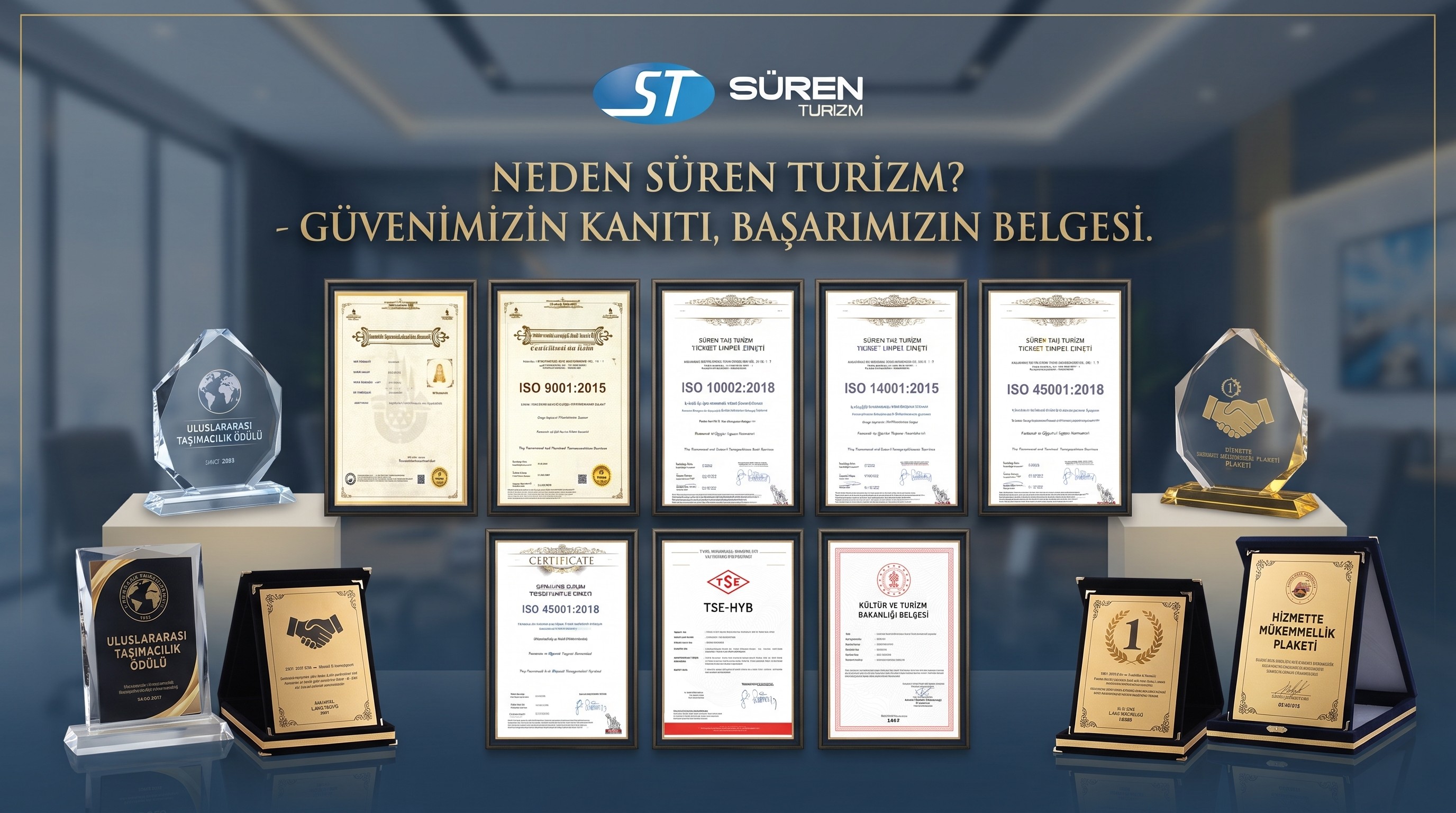 iso belgeli fabrika servisi ve ödüllü personel taşımacılığı şirketleri